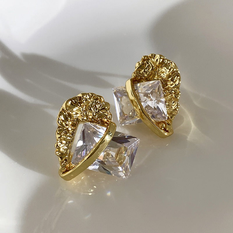 earrings with fashionable niche design earrings