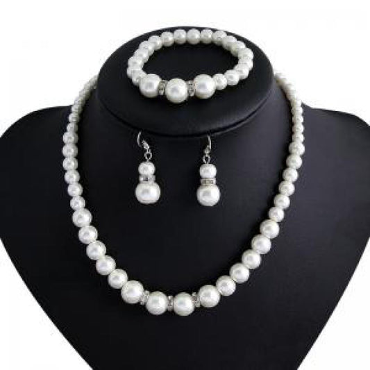 wild imitation pearl Jewelry Set